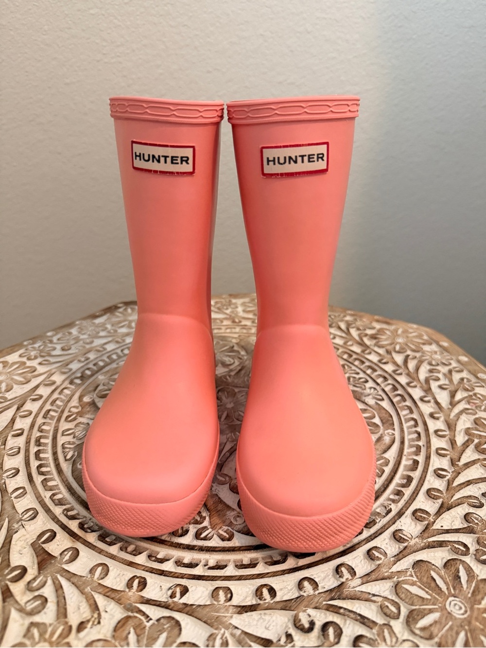 Little kids Hunter Boots UK 9/US 10C